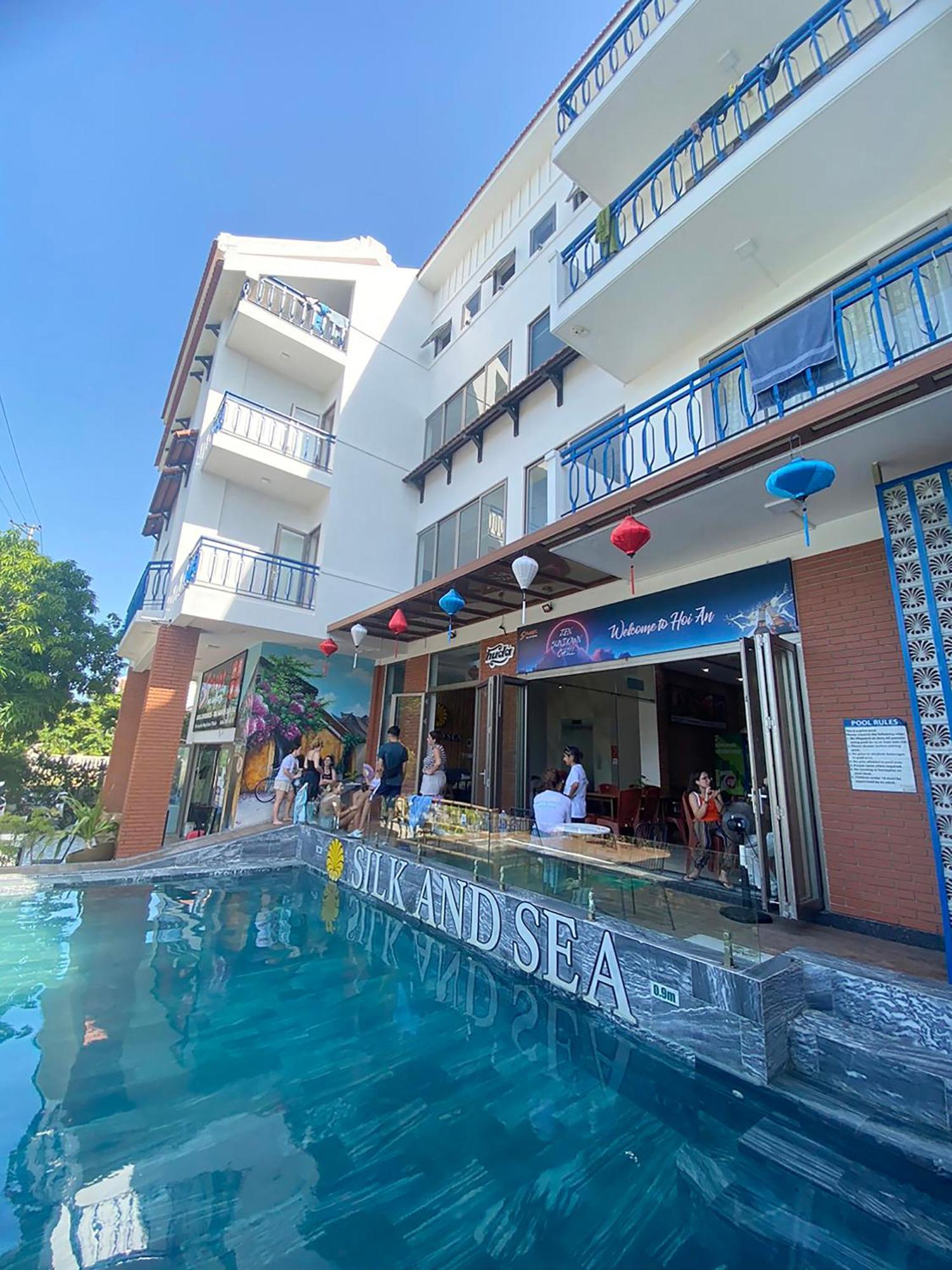 Tan Thanh Silk And Sea Hotel المظهر الخارجي الصورة