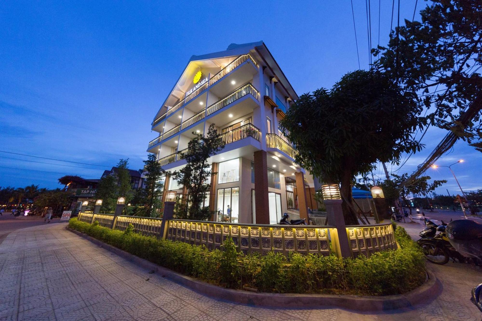Tan Thanh Silk And Sea Hotel المظهر الخارجي الصورة