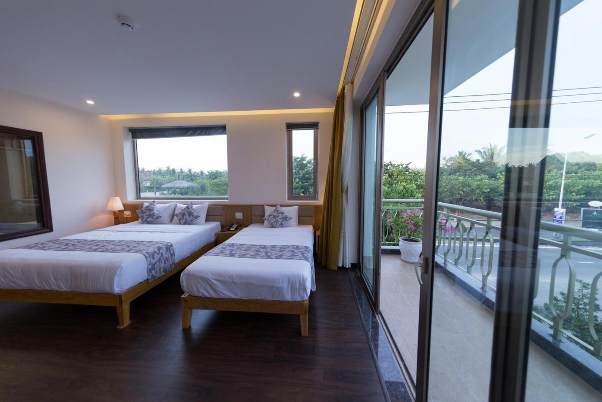 Tan Thanh Silk And Sea Hotel المظهر الخارجي الصورة